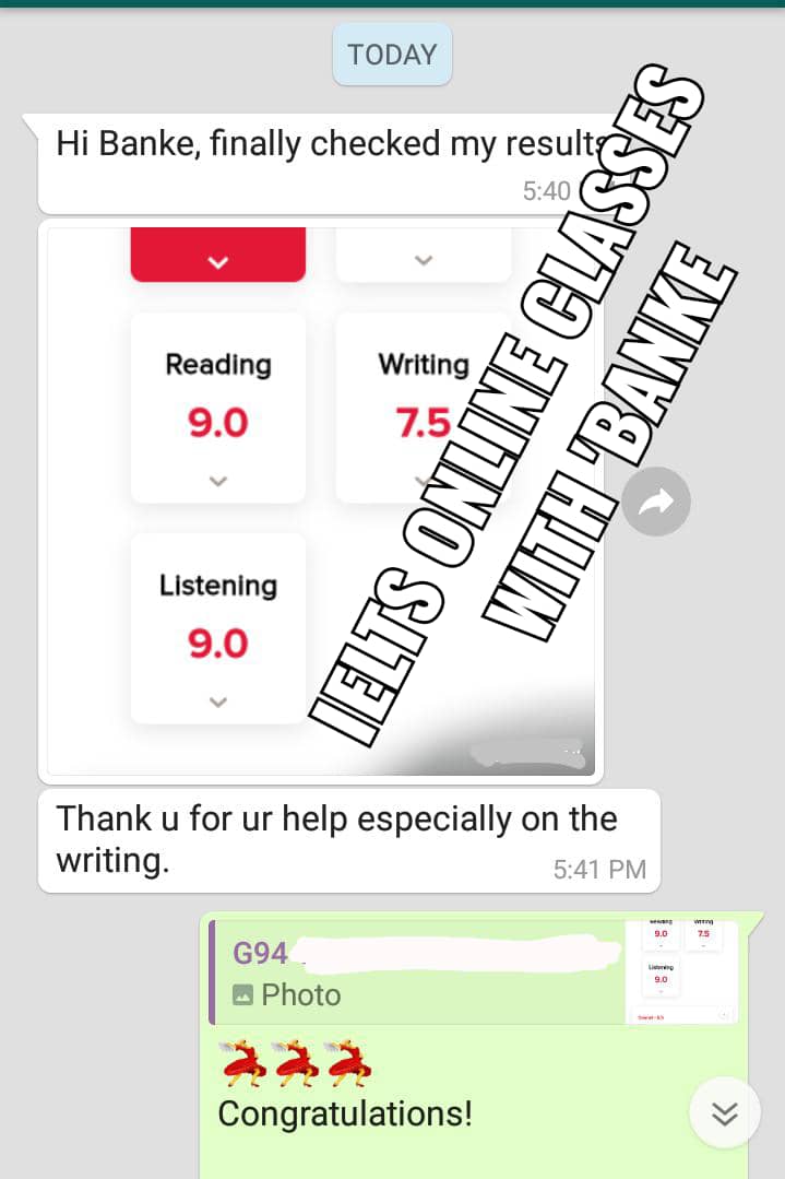 IELTS Testimonial 3